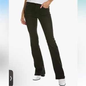 Joe's Jeans Black Amber High-Rise Bootcut flare with slits 30